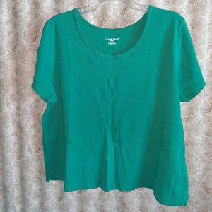 Green short sleeve tee XL